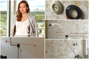 Seną butą Žirmūnuose toliau šiuolaikišku verčianti architektė: kodėl elektros planas – būtinas 