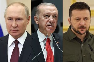 Žinutę V. Putinui pasiuntęs R. T. Erdoganas skambins ir V. Zelenskiui