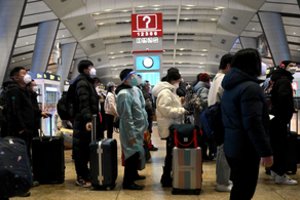 Vokietija reikalaus neigiamo COVID-19 testo iš Kinijos atvykstančių asmenų