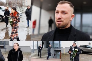 Plungėje atsisveikinama su Anapilin išėjusiu grupės „2 Donatai“ nariu Donatu Čižausku