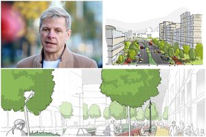 R. Šimašius pasidalijo žiniomis apie būsimą naująją gatvę: „keis miegamųjų rajonų dykrą“