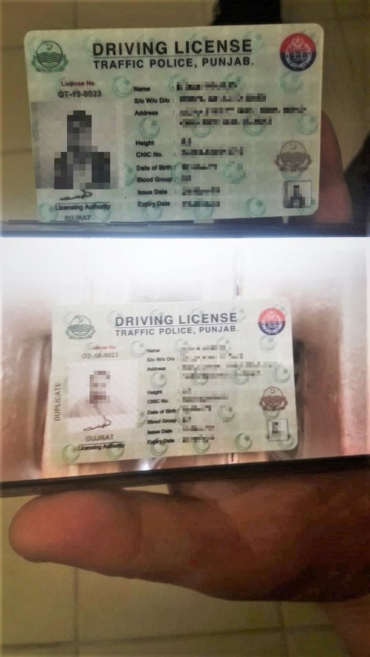  Suklastotus vairuotojo pažymėjimus turėjęs pakistanietis sulaikytas Lazdijų rajone.<br> VSAT nuotr.