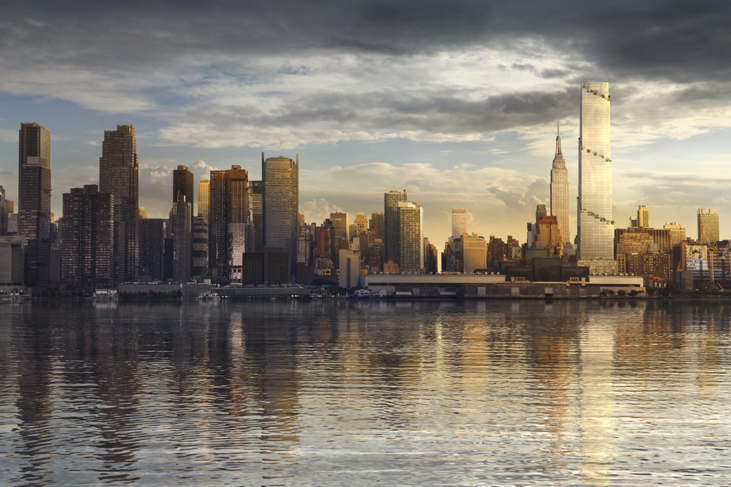 Po ilgo laukimo Niujorke pagaliau bus atidarytas architektų biruo BIG suprojektuotas dangoraižis „The Spiral by BIG“, kuris taps bendrovės „Pfizer“ 65 aukštų būstine.<br>Tishman Speyer / archdaily.com