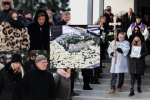 Amžino poilsio D. Čižauskas atgulė Plungėje: prie kapo – artimųjų ašaros ir A. Valinsko kalba