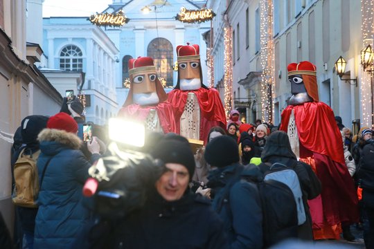 Trijų Karalių šventė Vilniuje.<br> R. Danisevičiaus nuotr.