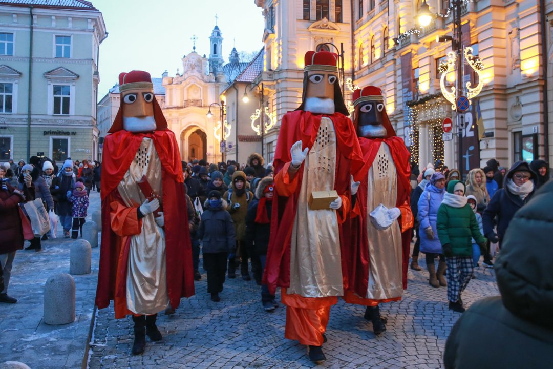 Trijų Karalių šventė Vilniuje.<br> R. Danisevičiaus nuotr.
