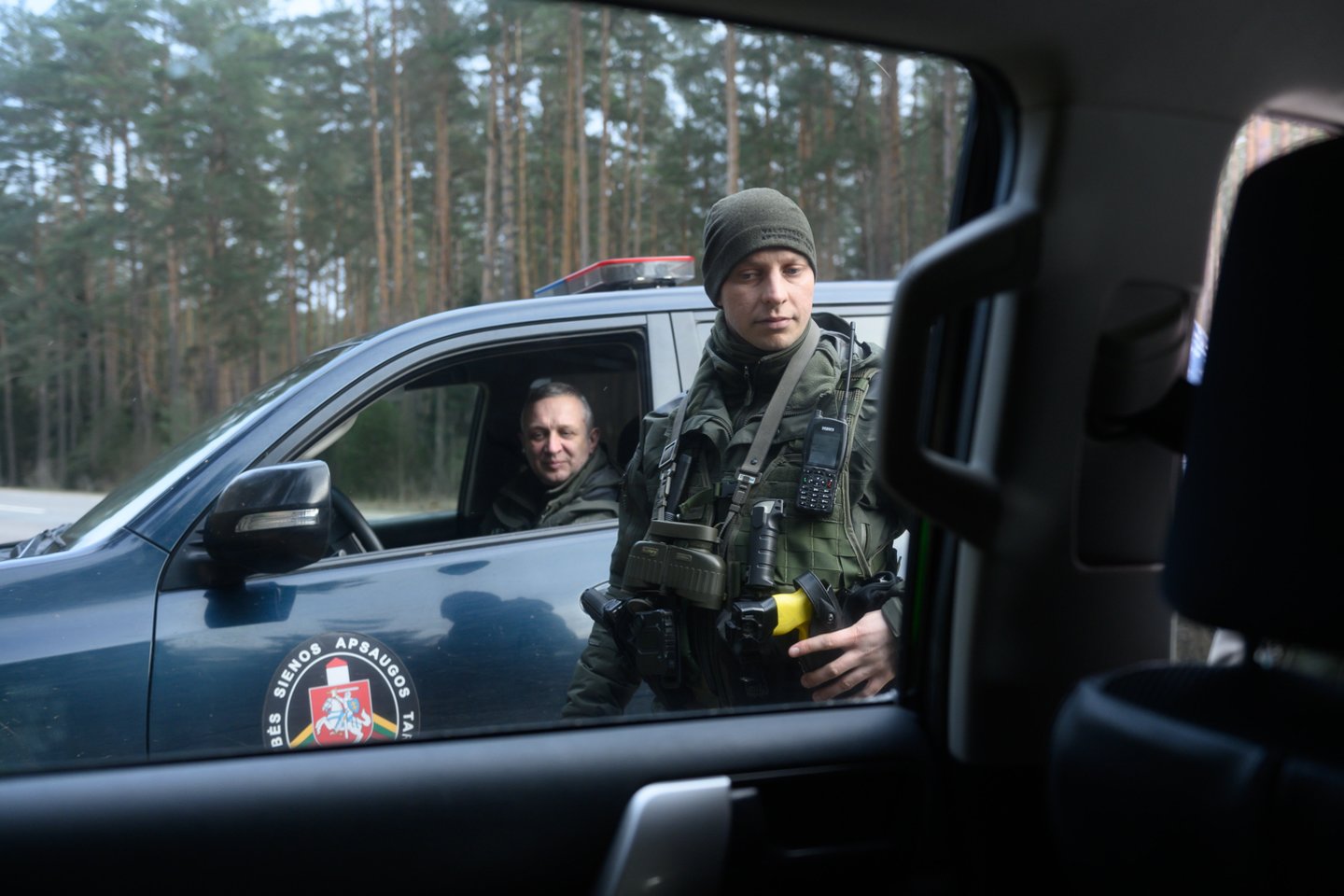 Dzūkijos pasieniečių kasdienybė: ir migrantai, ir kontrabandininkai.<br>V.Skaraičio nuotr.