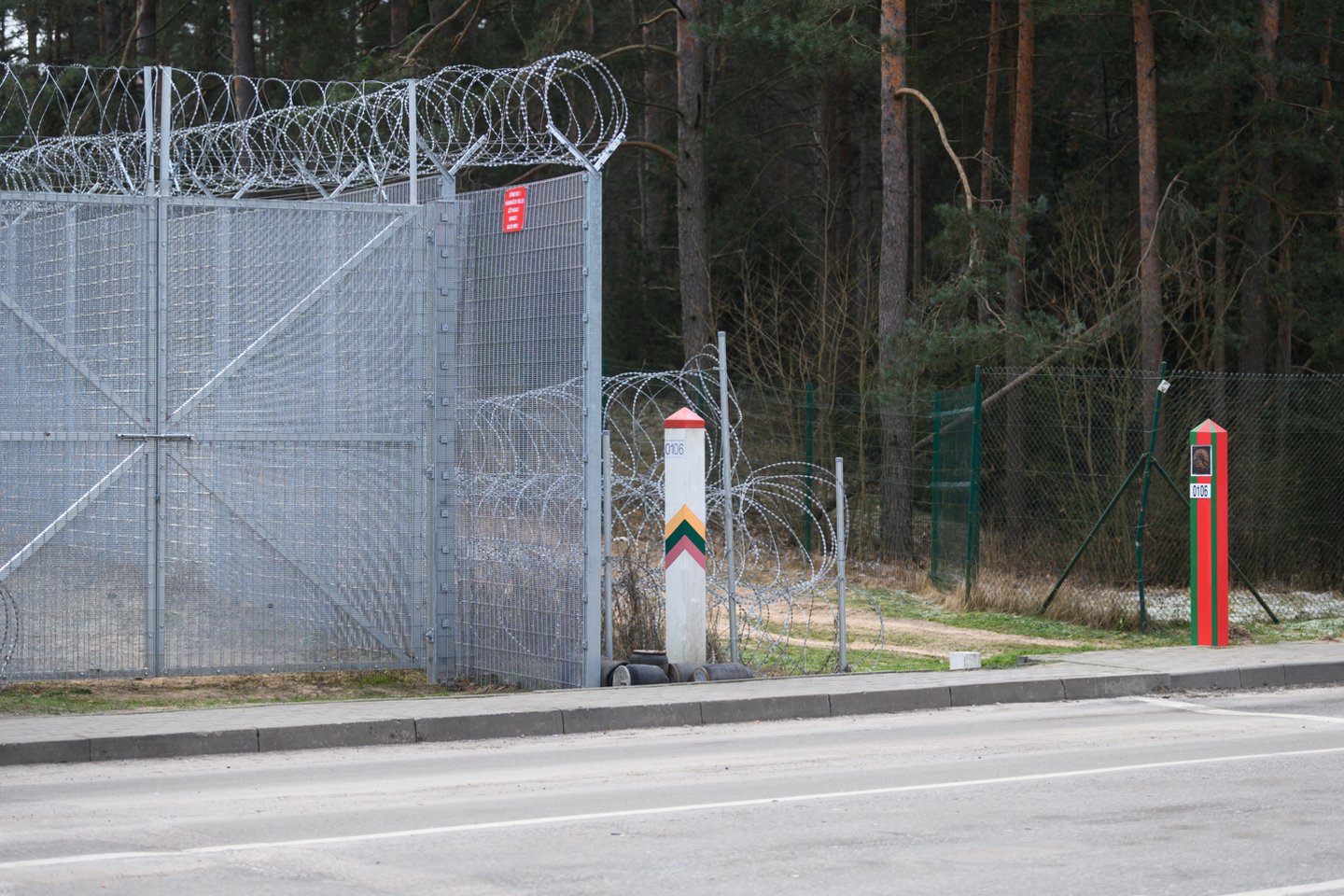Dzūkijos pasieniečių kasdienybė: ir migrantai, ir kontrabandininkai.<br>V.Skaraičio nuotr.