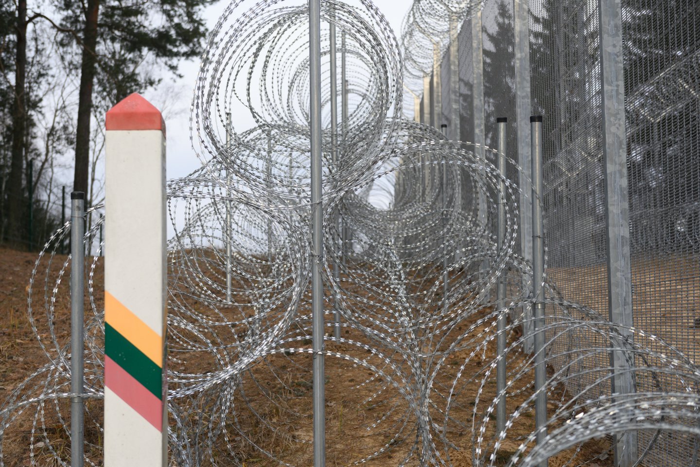 Dzūkijos pasieniečių kasdienybė: ir migrantai, ir kontrabandininkai.<br>V.Skaraičio nuotr.
