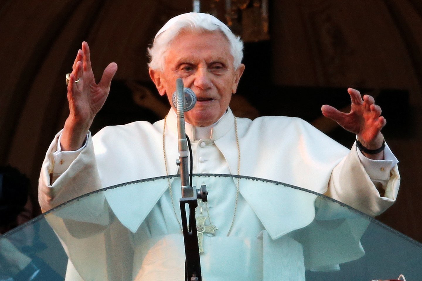 Popiežius emeritas Benediktas XVI.<br>Reuters/Scanpix nuotr.