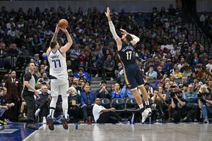 Dalase – vienas karalius: galingai kovojusiam J. Valančiūnui ir „Pelicans“ ekipai nepavyko sutramdyti L. Dončičiaus