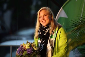 Rūta Meilutytė renka paramą Ukrainai: siūlo įsigyti atspausdintą nuotrauką