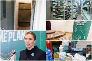 Kaip atrodo įrengta priedanga ir ką privaloma turėti išgyvenimo kuprinėje: pasižvalgykite