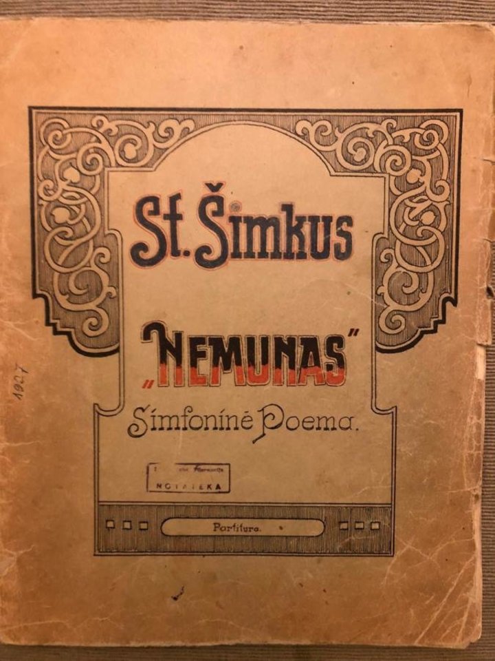  S.Šimkaus simfoninė poema „Nemunas“. <br> KVMT nuotr.