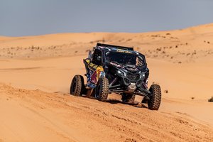 „Dakaras 2023“: tikras lietuvių šou – L. Kancius buvo greičiausias, o V. Žala ir R. Baciuška finišavo antri