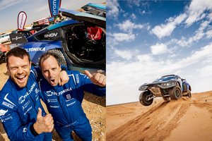 Įspūdingus rezultatus parodęs Vaidotas Žala stebėjosi šiuo Dakaro ruožu: „Buvo labai keista važiuoti upėmis“