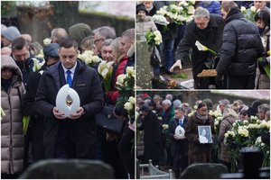 Indrės Jučaitės-Sarneckienės artimieji ištarė paskutinį „sudie“: urną palydėjo džiazo muzika