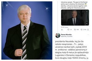 Rusiją po V. Zelenskio įrašu šlovinęs ir Lietuvos politikus keikęs kandidatas sulaukė atsako