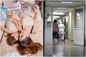 Sujaudino ligoninėje su dukryte gulėjusios žinomos tinklaraštininkės įrašas: „Jeigu kada gulėsite čia, nepamirškite to“