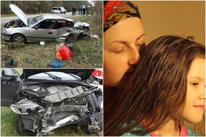 10-metės žūtis Varėnos rajone: tėvai siekia griežtesnės bausmės greitį viršijusiam, 7 mašinų koloną lenkusiam „Audi Q7“ vairuotojui