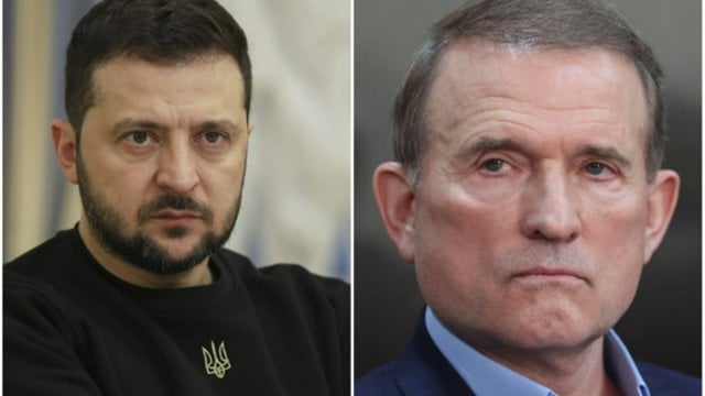 V. Medvedčukui durys į Ukrainą nebeatsivers: V. Zelenskis panaikino Ukrainos pilietybę V. Putino sąjungininkui 