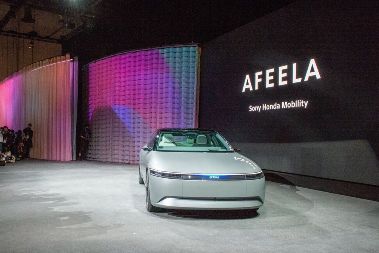 „Afeela“ elektromobilio prototipas.<br>Picture Alliance/Getty images nuotr.