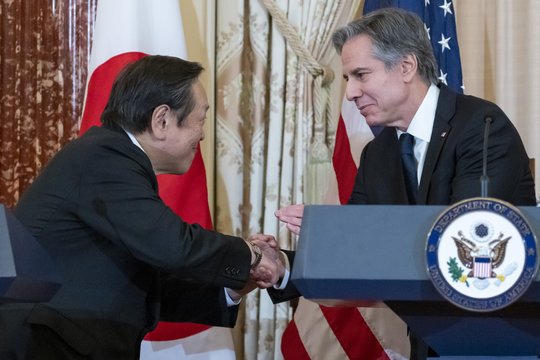 JAV žada kartu su Japonija ginti kosmosą ir dislokuoti mobiliuosius jūrų pėstininkus