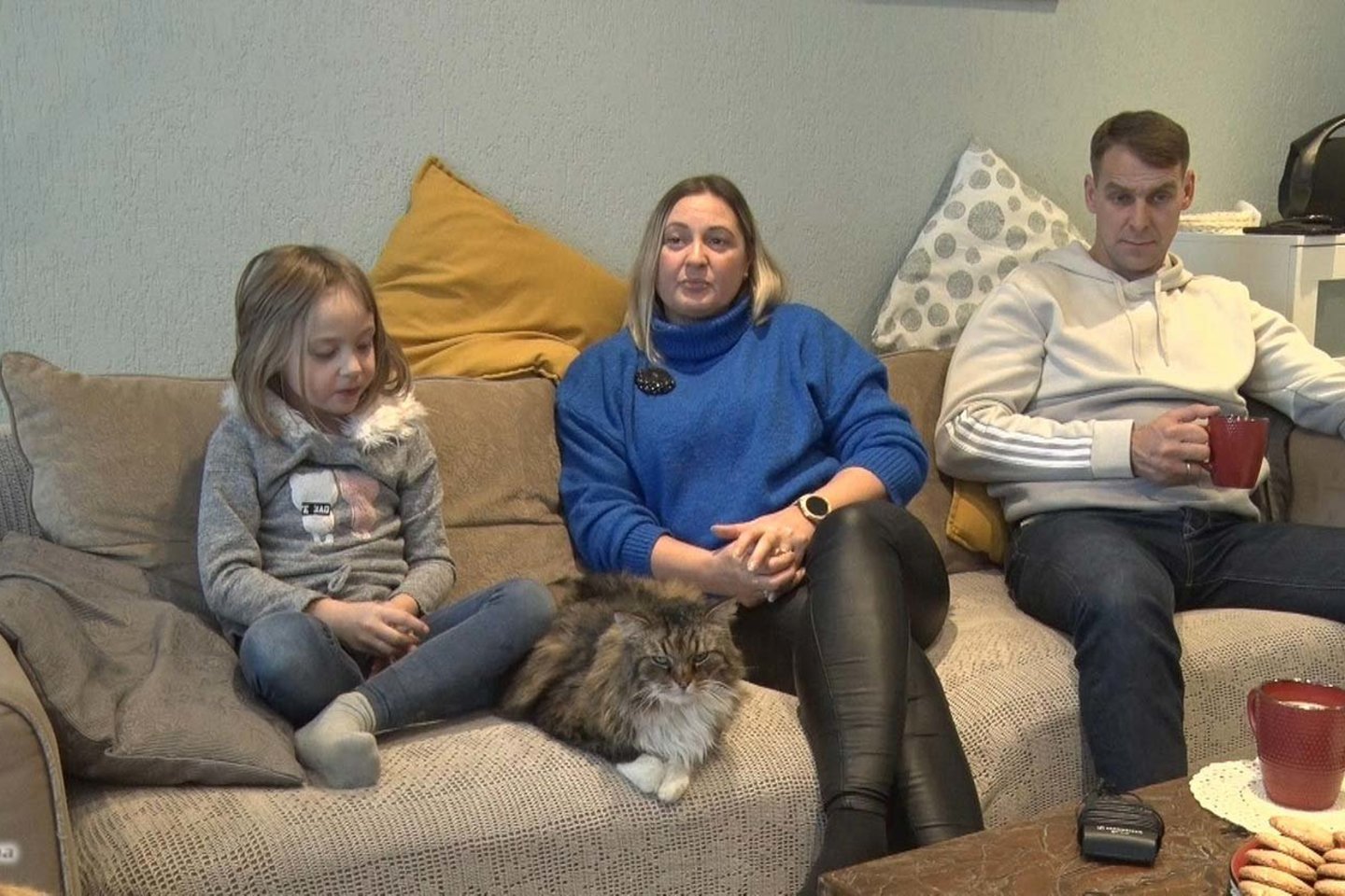 Diana ir Tomas Gabrilavičiai prieš keletą metų sostinės šurmulį ir susvetimėjusius žmones paliko dėl šeimos laimės.<br>Ignalinos TV nuotr.
