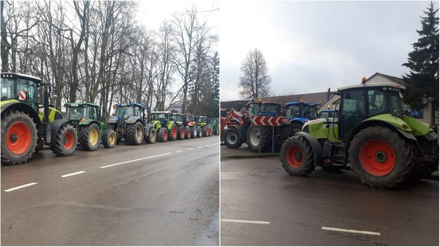 Vištyčio gyventojai stoja į kovą prieš nacionalinio parko steigimą: ministrą pasitiko su traktorių kolona
