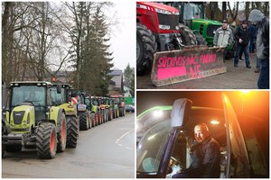 Suvalkijoje ministrą pasitiko traktorių kolona: nacionalinio parko nenori nei gyventojai, nei ūkininkai