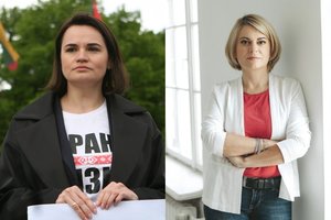 Iš Baltarusijos pabėgusi A. Lukašenkos režimo kritikė vadina S. Cichanouskąją nieko verta