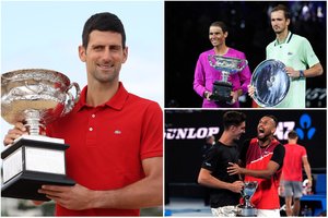 Teniso elitas sugrįžta: kas skins pergales šiame „Australian Open“ turnyre?