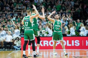 Sunkiai įsibėgėjęs „Žalgiris“ galiausiai smogė „Šiauliams“