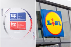 „Lidl Lietuva“ penktus metus iš eilės pelnė „Top darbdavio“ apdovanojimą Lietuvoje ir Europoje