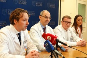 Kauno klinikų medikai džiūgauja – transplantacijų skaičius pernai viršijo visų laikų rekordą