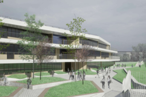 Šiame naujakurių pamėgtame sostinės rajone mokyklos labai trūko, ir planuojama ji neeilinė