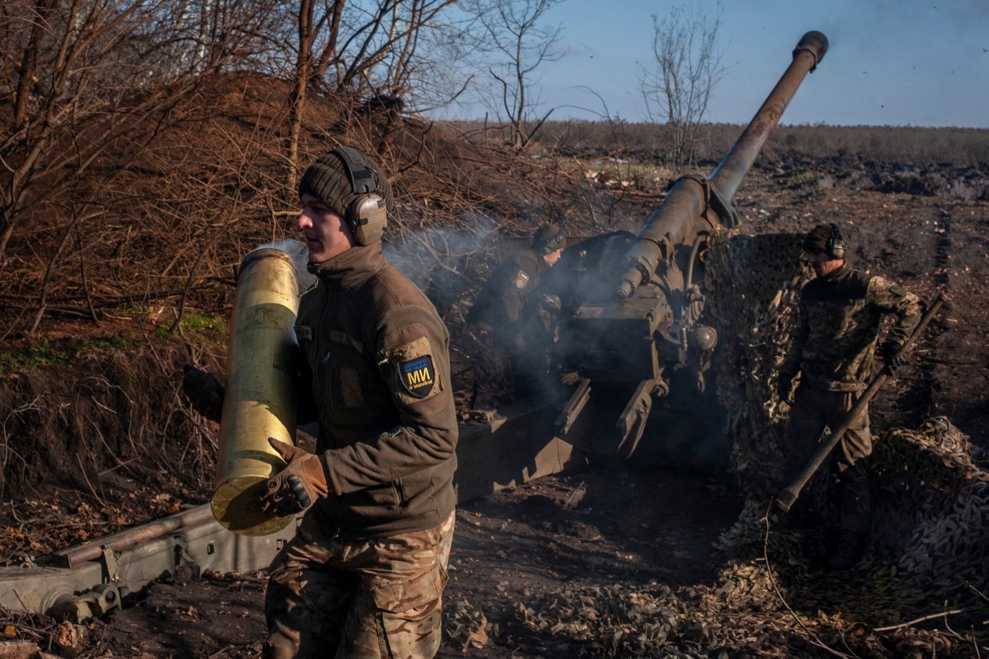 Karas Ukrainoje. Soledaras.<br>Reuters/Scanpix nuotr.