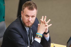 G. Landsbergis: Rusija branduolinio ginklo naratyvu siekia atgrasyti nuo paramos Ukrainai