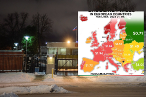 Rusijos ambasados Švedijoje paskelbė žemėlapį, kuriame pripažino Krymą Ukrainos dalimi