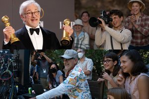 Stevenas Spielbergas apie metų filmu tapusią savo juostą „Fabelmanai“: kūriau jį kaip paskutinį savo darbą