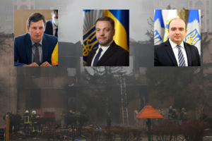 Kijevo srityje nukritus sraigtasparniui žuvo 14 žmonių, tarp jų – Ukrainos vidaus reikalų ministras, jo pavaduotojas ir valstybės sekretorius