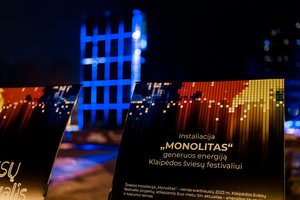 Klaipėdos šviesų festivalis naudos jo metu sugeneruotą saulės energiją