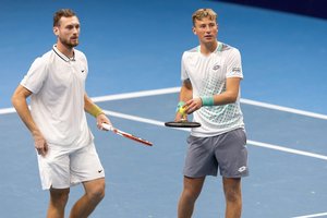 „Vilnius Cup 2023“: E. Butvilas eliminavo favoritą, staigmenas pateikė ir slovakas bei ukrainietis
