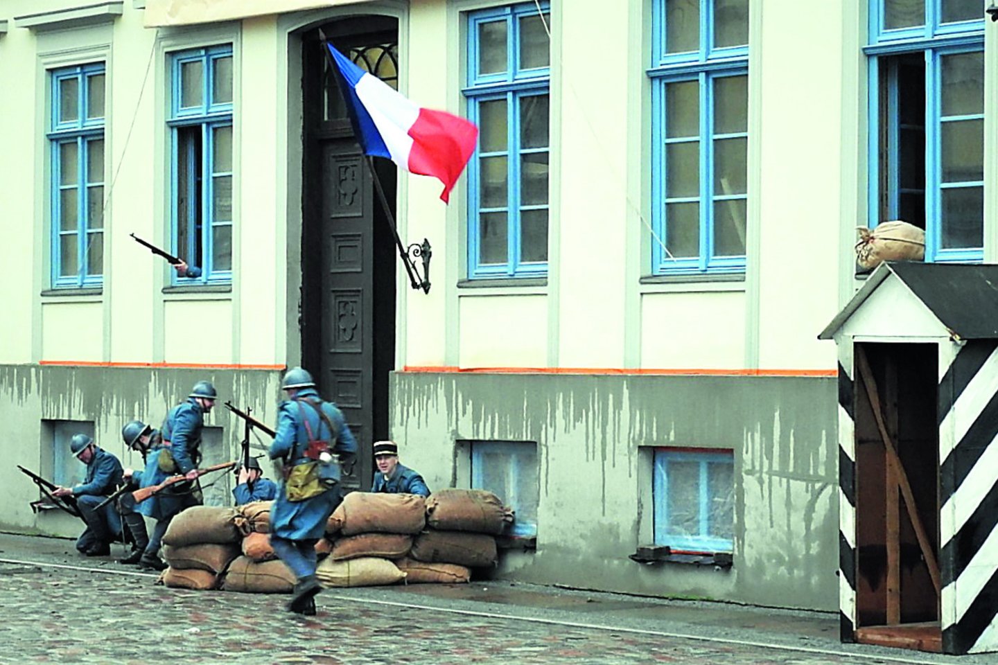  Prancūzai buvo pasirengę priešintis.<br>G.Pilaičio nuotr. 
