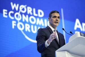 Ispanijos lyderis pasisako už derybas su V. Putinu, kad būtų baigtas karas Ukrainoje