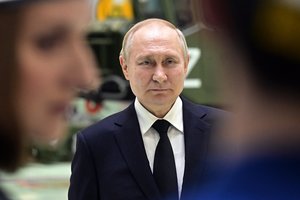 V. Putinas sako neabejojantis, kad Maskva iškovos pergalę Ukrainoje