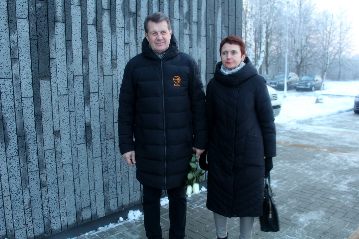  Antanas Sireika su žmona Aurelija.<br> R.Vitkaus nuotr.