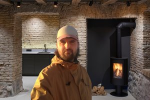 Užupio landynę pirko nieko per daug nesitikėdamas, tačiau ji virto puikiu butu kone be langų