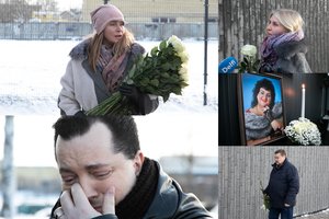Šiauliuose toliau atsisveikinama su Vitalija Katunskyte: plūsta gerbėjai