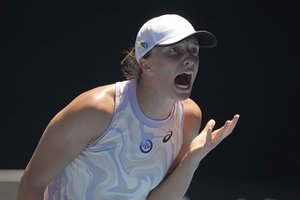 Geriausia pasaulio tenisininkė baigė pasirodymą „Australian Open“, latvė įveikė vieną iš turnyro favoričių